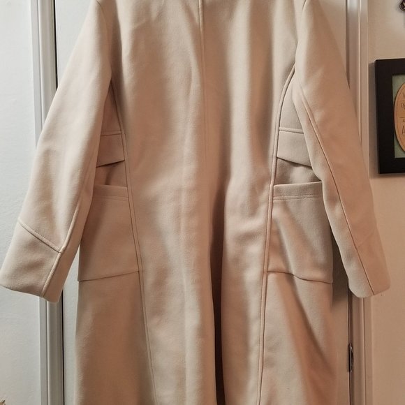 Chou Yatou poly and wool bend coat - Picture 6 of 11